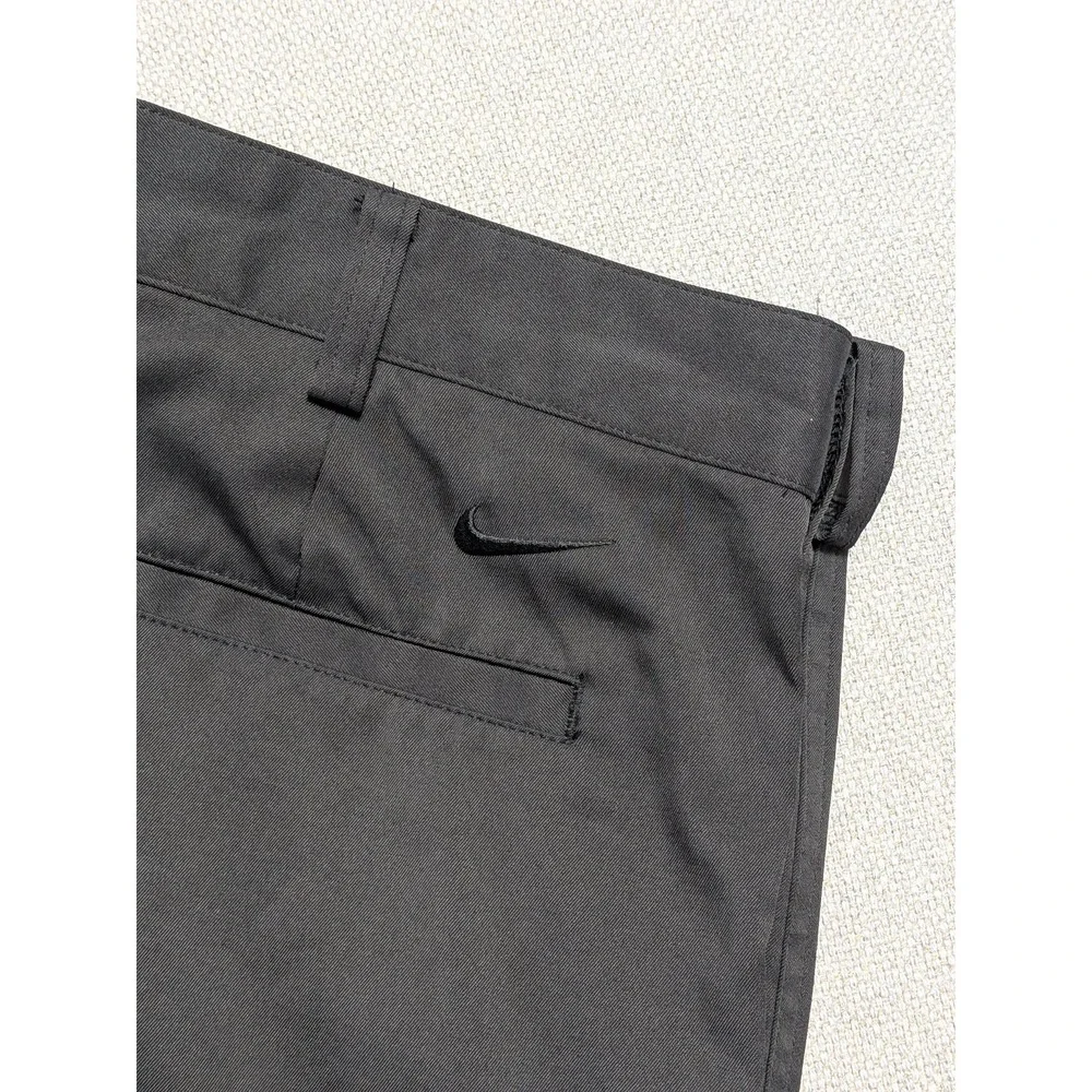 Nike Golf Activewear Pants Men's Black 36x30 Dri-Fit Polyester Spandex